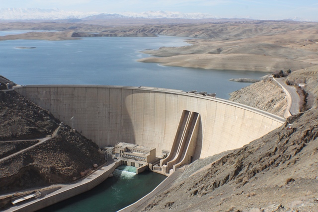 The output of Zayandehrood dam decreased